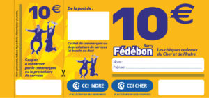 Cheque 10euro Fedebon